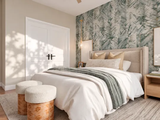 Bedroom designed by Paola