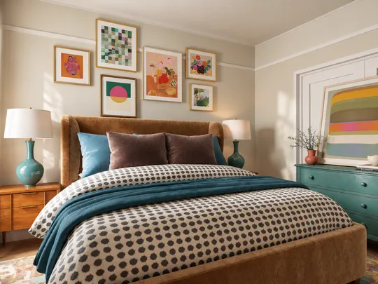 Bedroom designed by Amber