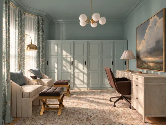Office · Eclectic designed by Leah