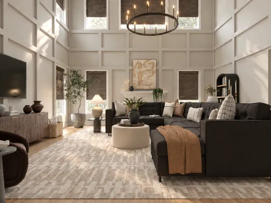 Living Room · Modern designed by Emilee