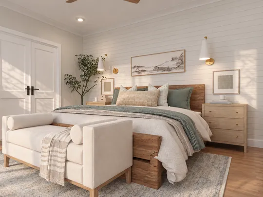 Bedroom designed by Paola