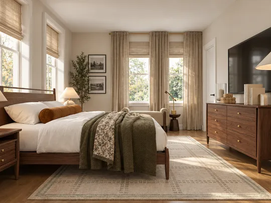 Bedroom designed by Alexandra