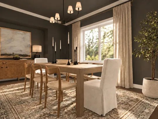 Dining Room designed by Amber