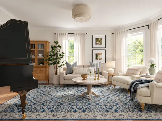 Reading Room · Classic Coastal designed by Montserrat