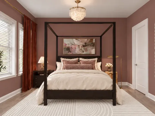 Bedroom · Glam designed by Alejandra