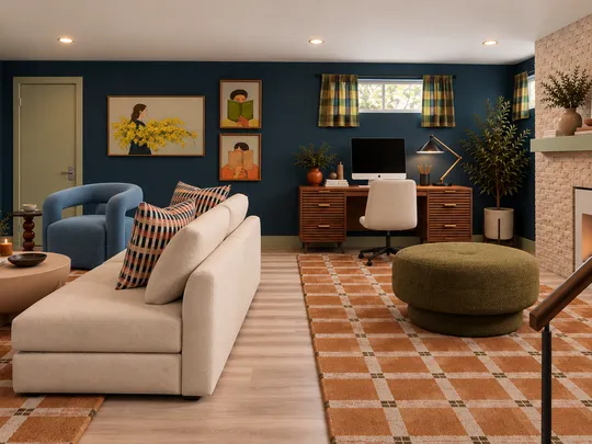 Living Room · Modern designed by Emerie