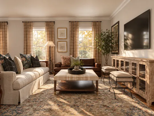 Living Room · New Classic designed by Sofia