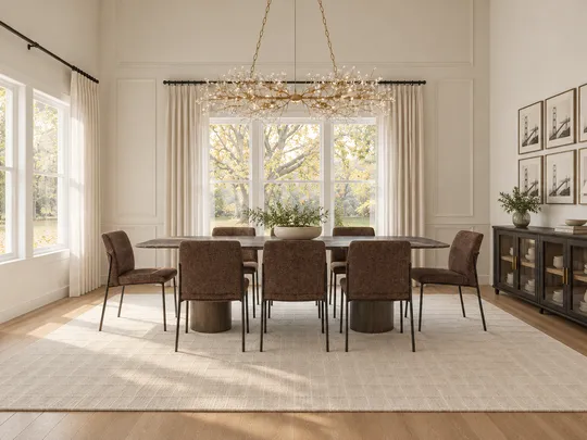 Dining Room · Transitional designed by Ana