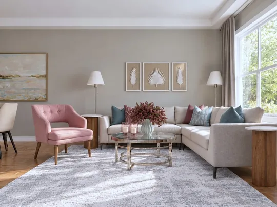 Living Room · Preppy designed by Sarah