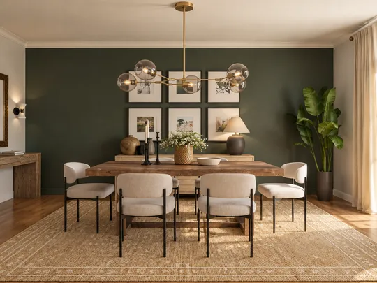 Dining Room · Contemporary designed by Dayana