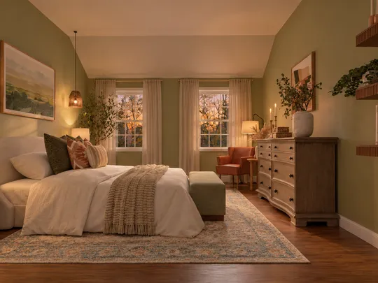 Bedroom · Contemporary designed by Camila