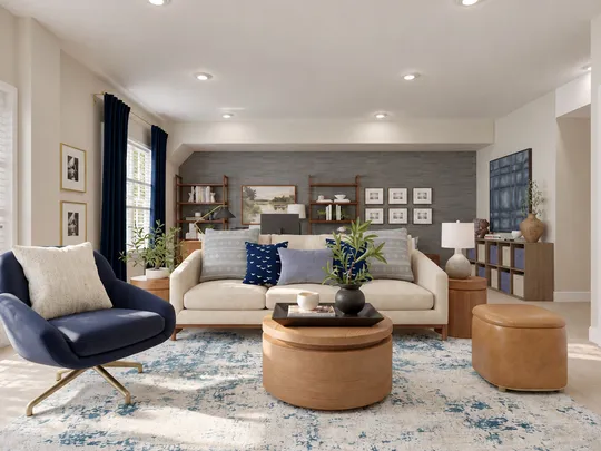 Living Room · Organic Modern designed by Montserrat