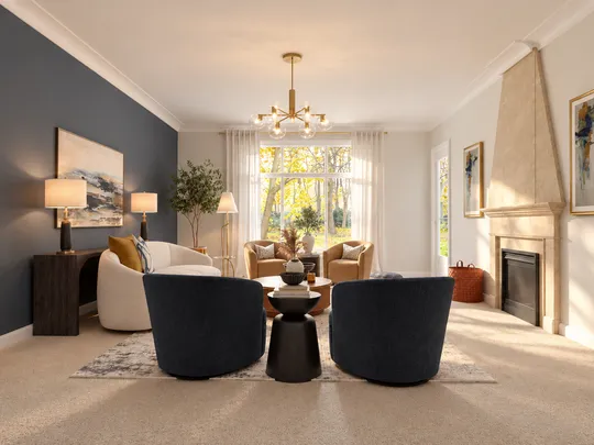 Living Room · Contemporary designed by Ivanna