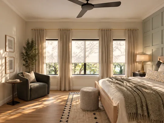 Bedroom designed by Amanda