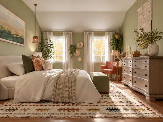 Bedroom · Contemporary designed by Camila