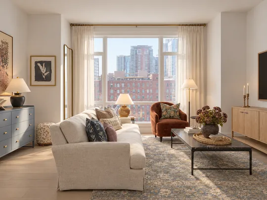 Living Room · Warm Transitional designed by Malena