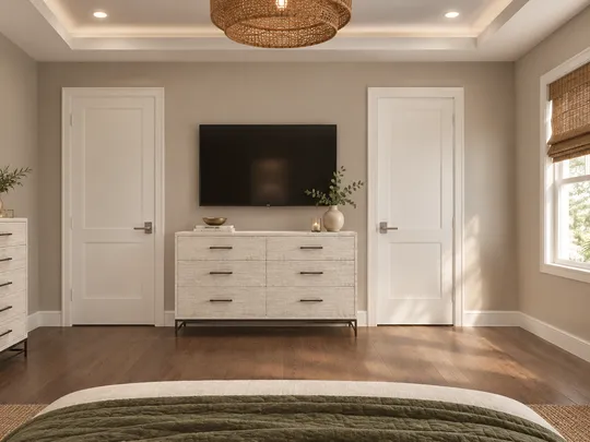 Bedroom designed by Dawn