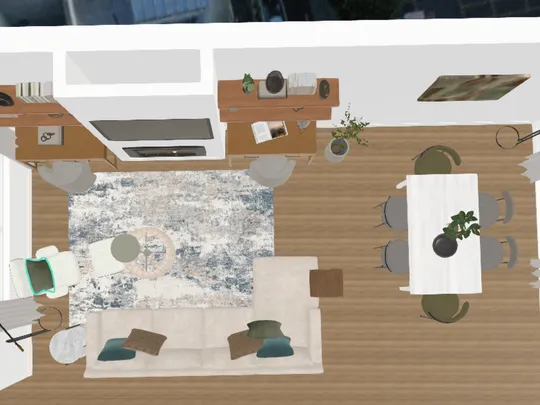 Living Room designed by Angie
