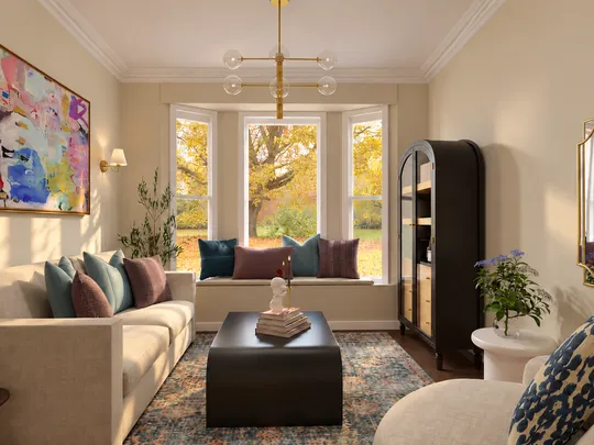 Reading Room · Inspired Modern designed by Natalia