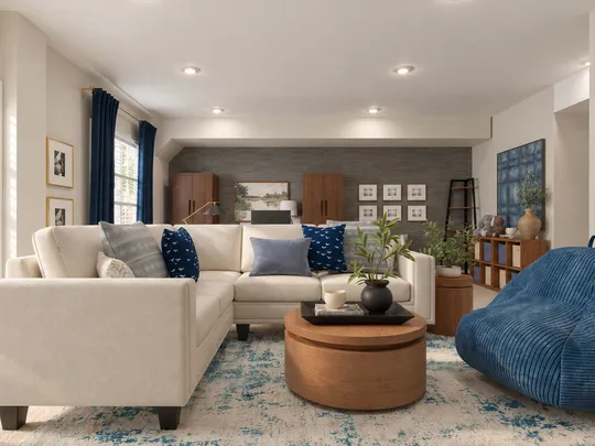 Living Room · Organic Modern designed by Montserrat
