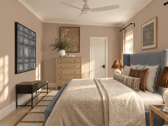Bedroom designed by Megan