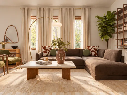 Living Room · Contemporary designed by Camila