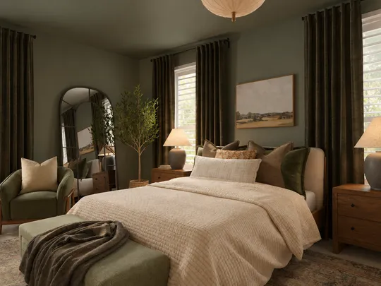 Bedroom · Organic Modern designed by Ariel