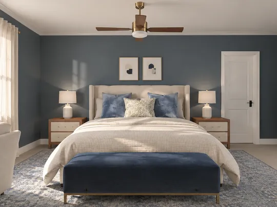 Bedroom designed by Christina
