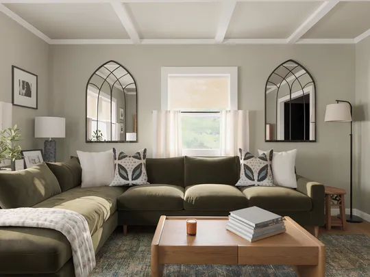 Living Room · Traditional Charm designed by Ariel