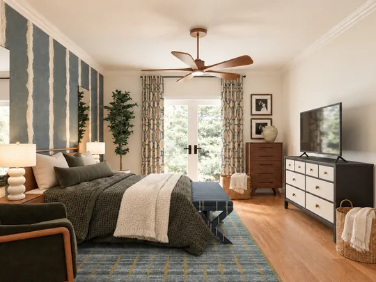 Bedroom · Artful Eclectic designed by Malena