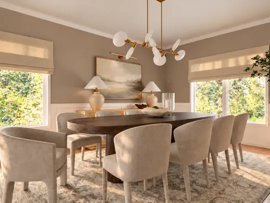 Dining Room · Contemporary designed by Anny