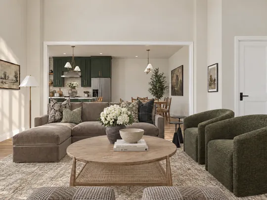 Living Room · Transitional designed by Jessica