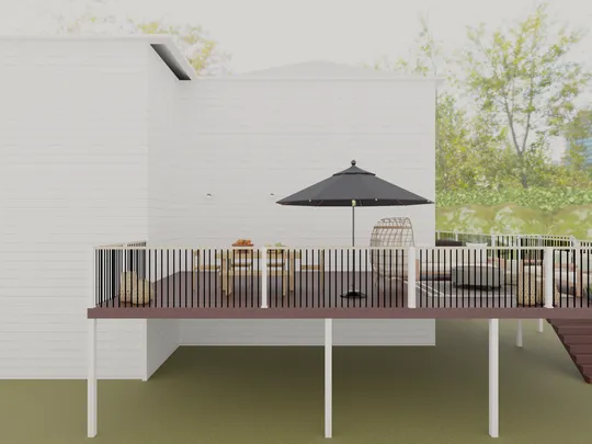 Outdoor Space designed by Claire