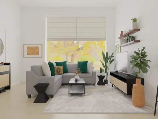 Living Room · Modern designed by Jasmine