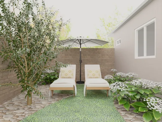 Outdoor Space designed by Claire