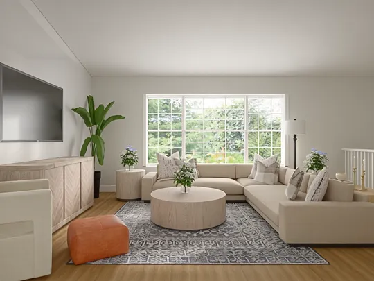 Living Room designed by Devin