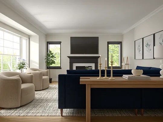 Living Room designed by Devin