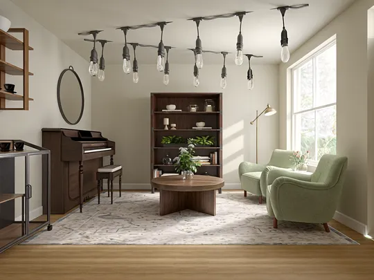 Living Room designed by Devin