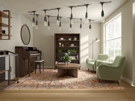 Living Room designed by Devin