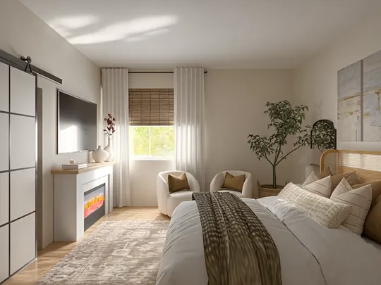 Bedroom designed by Sandra