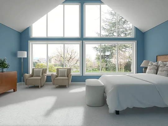Bedroom designed by Devin