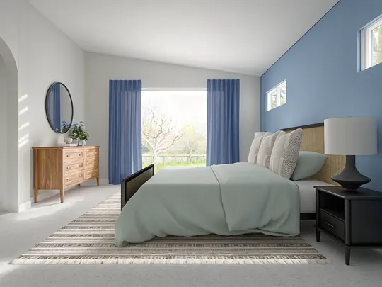 Bedroom designed by Devin