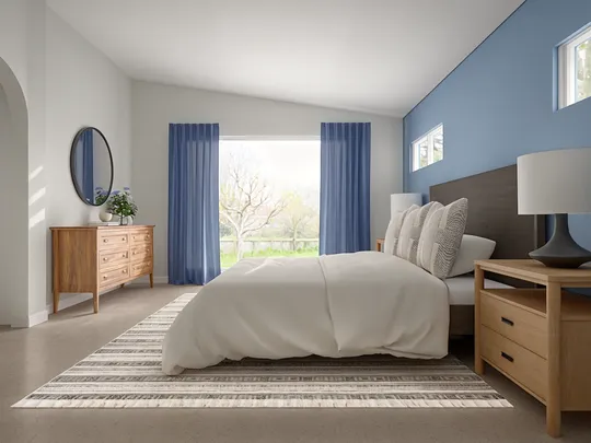 Bedroom designed by Devin