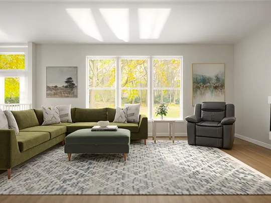 Living Room designed by Devin
