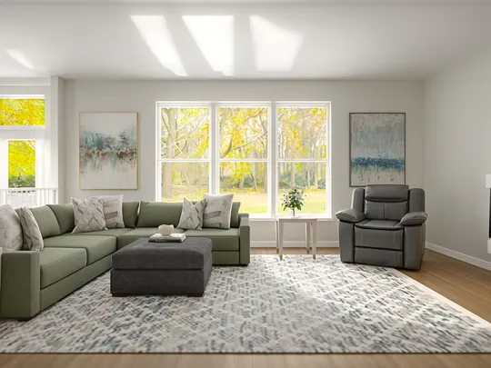 Living Room designed by Devin