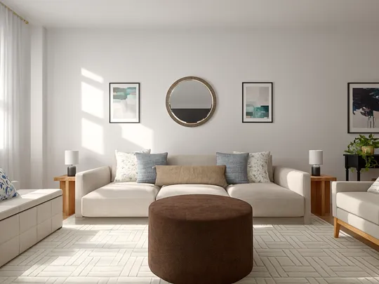 Living Room · Organic Modern designed by Nicole