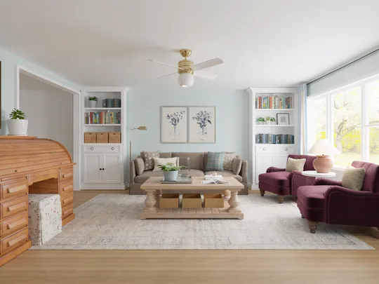 Living Room designed by Sam
