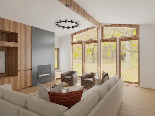 Living Room designed by Sam