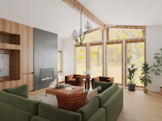 Living Room designed by Sam