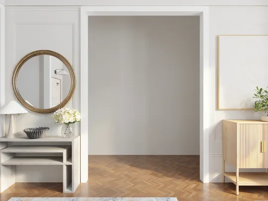 Entryway · Glam designed by Candice